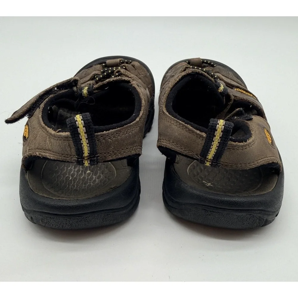 Keen‎ Shoes Kids Sz 11 Newport H2 Brown Leather Washable Waterproof Sandals